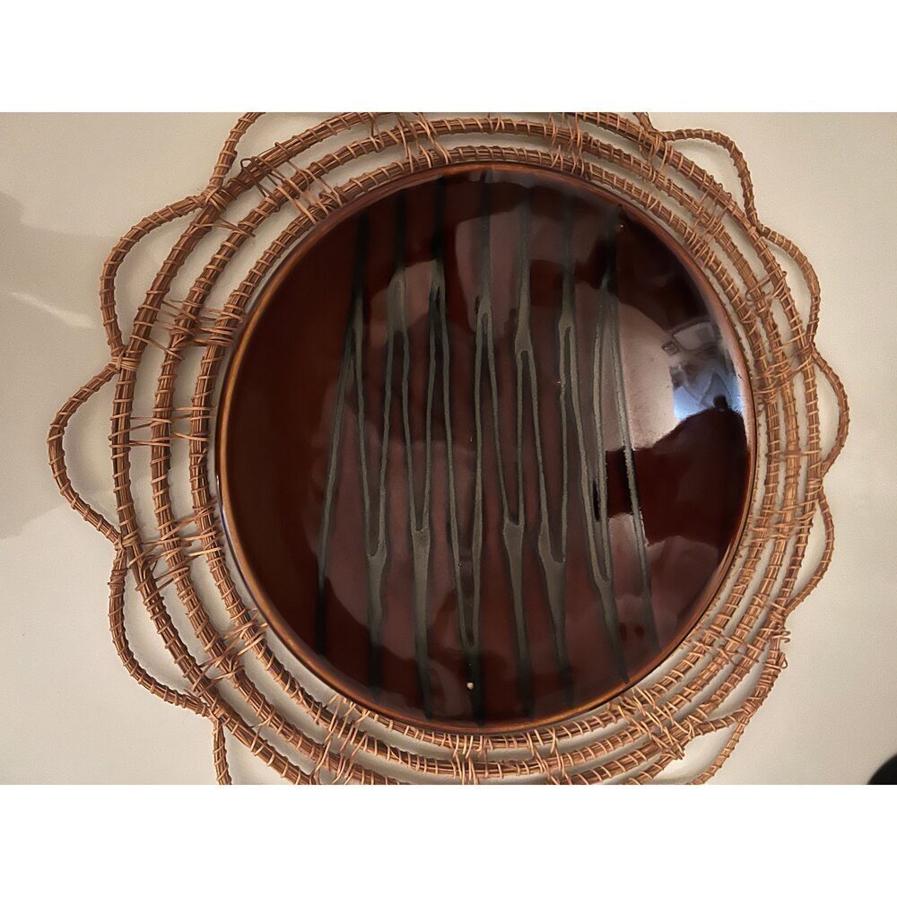 Joseph Abboud Stoneware Mahogany 4048 Bowl 2005 (Discontinued)